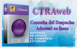 CTRAweb Consulta Despacho Aduanal online